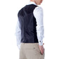 Black Polyester Waistcoat