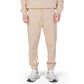 Beige Cotton Joggers (Workout Pants)