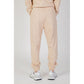 Beige Cotton Joggers (Workout Pants)