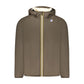 Brown Polyamide Men Jacket