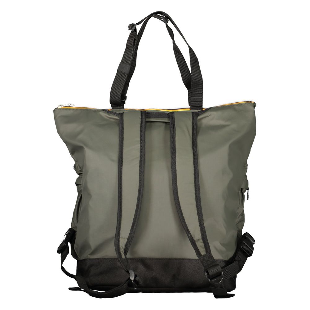 Green Polyamide Unisex Backpack