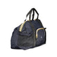 Blue Polyamide Unisex Handbag
