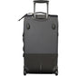 Black Polyamide Unisex Luggage Travel Bag