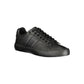Black Polyester Men Sneaker