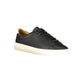 Black Leather Men Sneaker