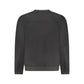 Black Cotton Men Sweater