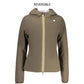Brown Nylon Women Jacket