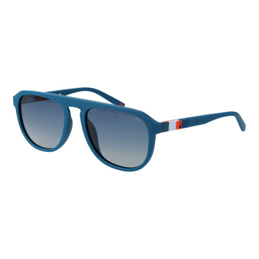 Blue Rubber Sunglasses
