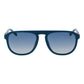 Blue Rubber Sunglasses