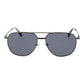 Gray Metal Sunglasses