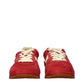 Red Leather Sneakers