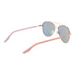 Rose Gold Rubber Sunglasses