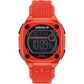 Red Rubber Digital Watch