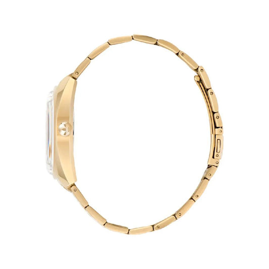 Gold Stainless Steel Bracelet Watch