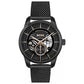Black Stainless Steel Dress Watch
