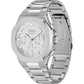 Gray Stainless Steel Dress Watch