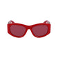 Red Acetate Sunglasses