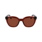 Brown Injected Sunglasses