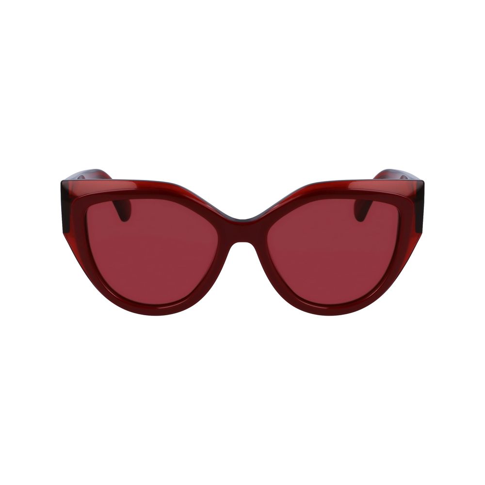Red Acetate Sunglasses