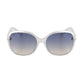 White Injected Sunglasses