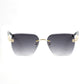 Black Injected Sunglasses