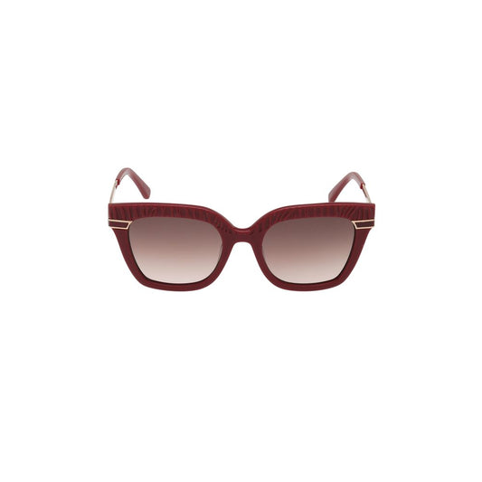 Red Metal Sunglasses