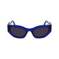 Blue Injected Sunglasses