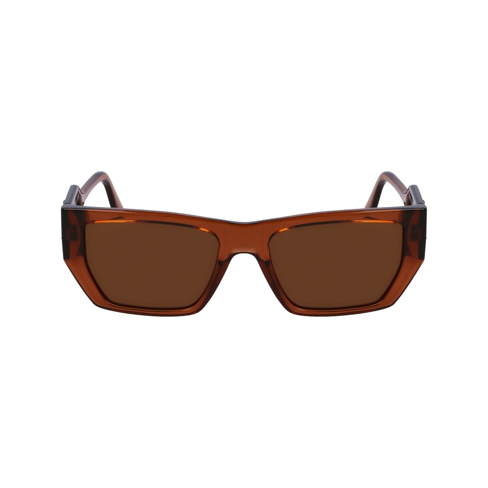 Brown Injected Sunglasses