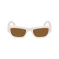 White Injected Sunglasses