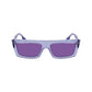 Purple Injected Sunglasses