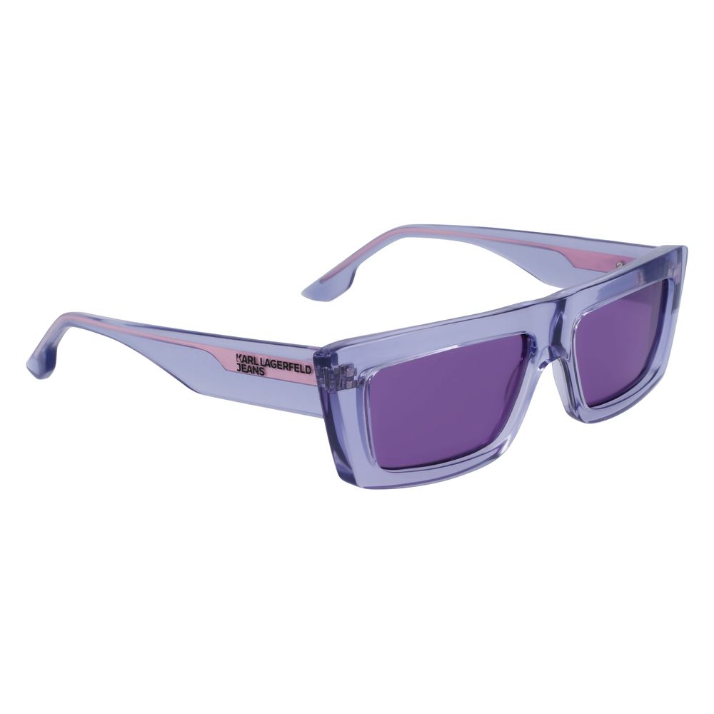 Purple Injected Sunglasses