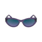 Purple Injected Sunglasses
