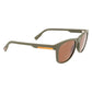 Brown Injected Sunglasses