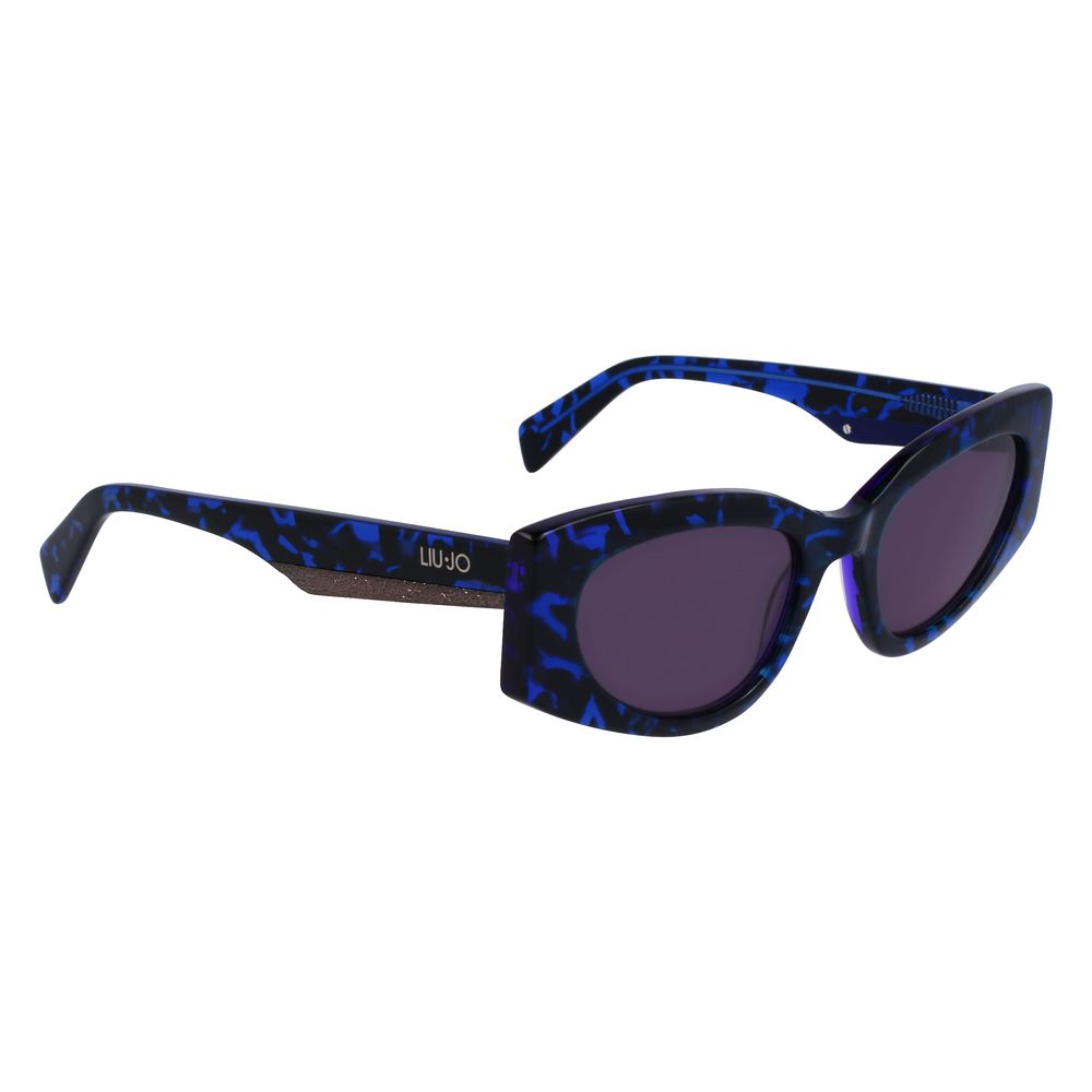 Blue Acetate Sunglasses