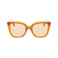 Orange Acetate Sunglasses