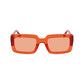Orange Injected Sunglasses