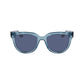 Blue Injected Sunglasses