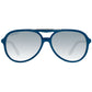 Blue Plastic Sunglasses