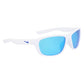 White Injected Sunglasses