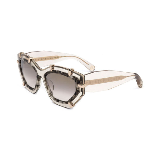 Beige Acetate Sunglasses