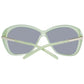 Green Polyamide Sunglasses