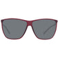 Red Polyamide Sunglasses