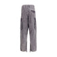 Black Cotton Cargo Pants
