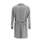 Gray Fleece Wool Coat