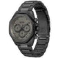 Black Stainless Steel Dress Watch