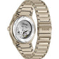 Gold Stainless Steel Dress Watch