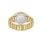 Gold Stainless Steel Dress Watch
