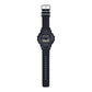 Black Resin Sport Watch