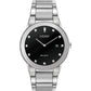 Gray Stainless Steel Dress Watch