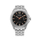 Gray Stainless Steel Dress Watch